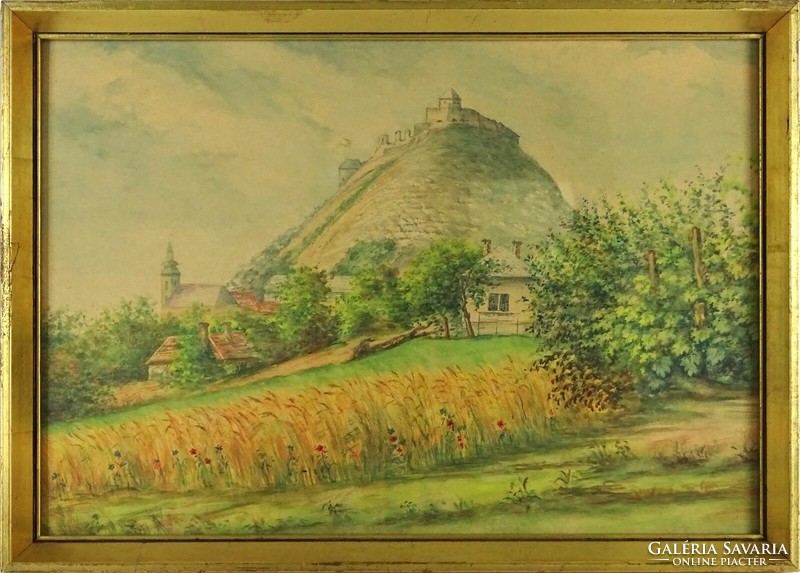 1N245 xx. Century painter: Sümegi castle