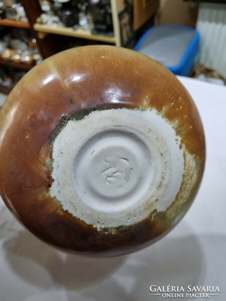 Applied art ceramic vase