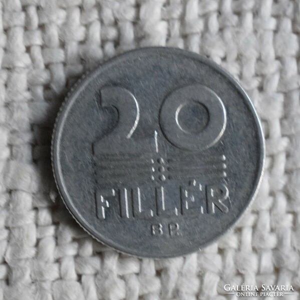20 Filér 1975, Budapest, Hungarian People's Republic, money, coin