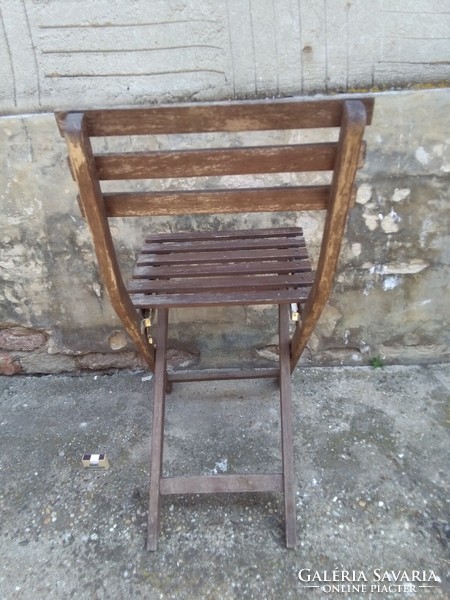 Retro ikea lattice folding garden chair