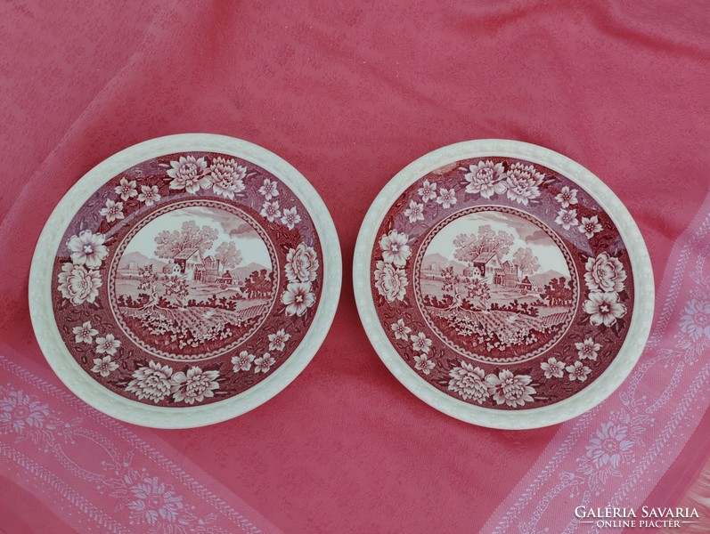 Villeroy & Boch, Rusticana jelenetes porcelán kis tányér