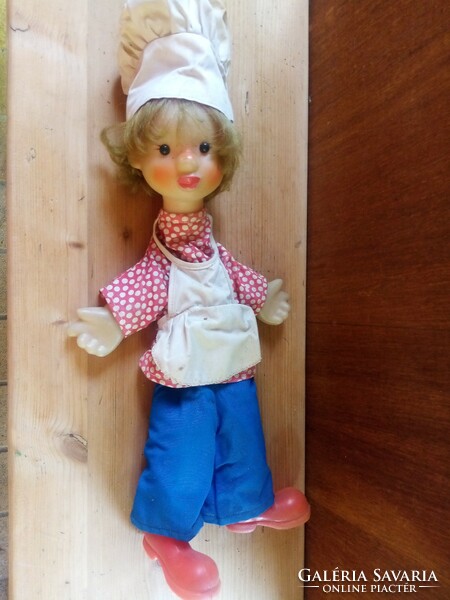 Old chef doll 50 cm.