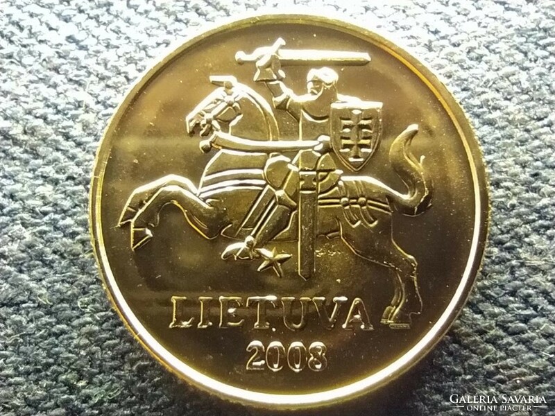Litvánia 20 cent 2008 UNC FORGALMI SORBÓL (id70227)