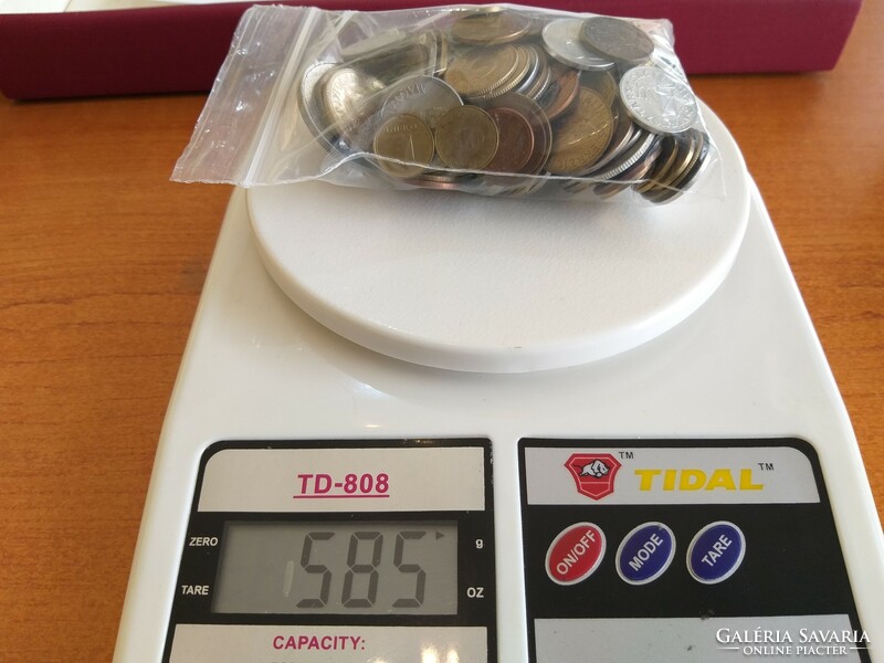 585 Gram mixed coins (no: 23/3.)