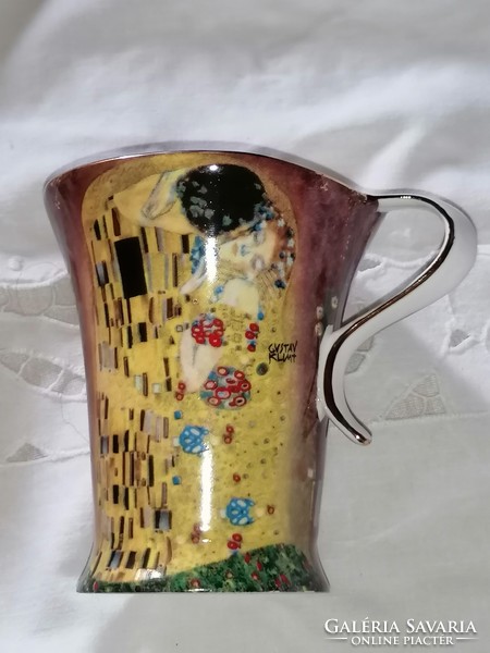 Gustav Klimt: A csók porcelán  bögre