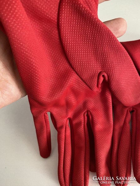 Beautiful red gloves