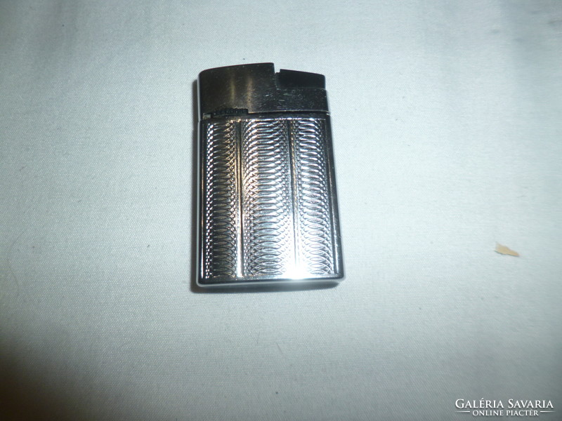 Old retro metal gas lighter