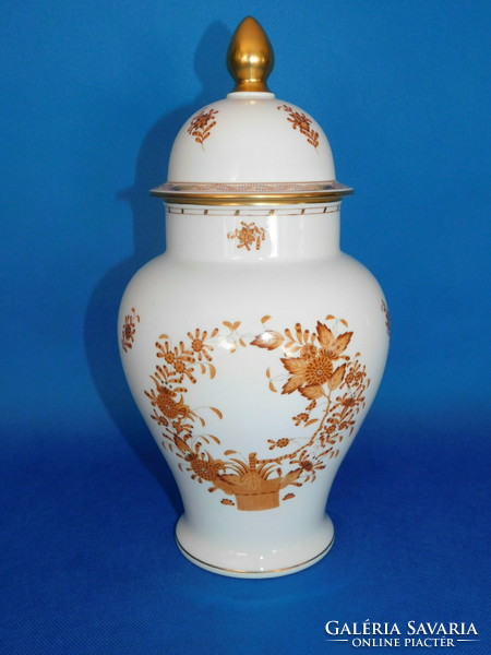 Herendi Indiai  urna váza