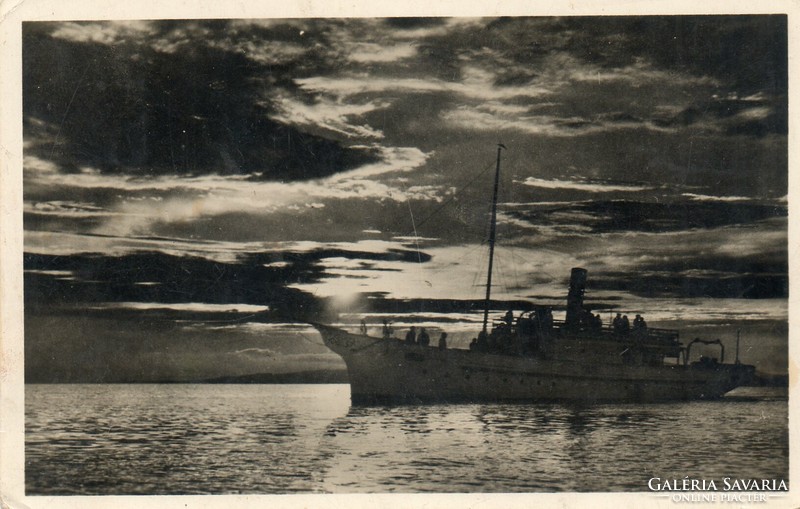 Ba - 011   Naplemente hajóval  (Karinger fotó)