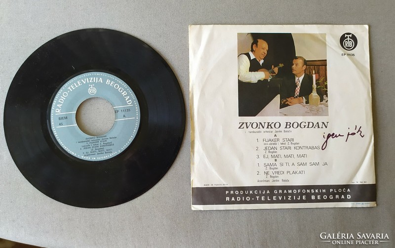 South Slavic / Bunyevác folk music vinyl single package for sale! 10 pcs