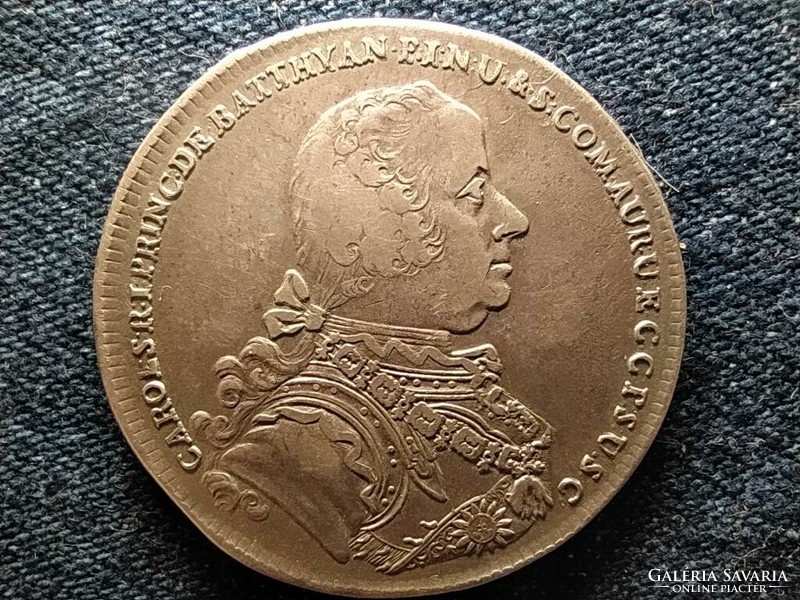 Count József Károly Batthyány of Croatia (1742-1756) silver 1/2 thaler 1770 (id54613)