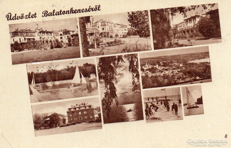 Ba - 004    Üdvözlet Balatonkeneséről, Monostory fotó