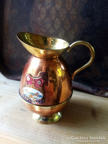 Small copper jug; cambridge 