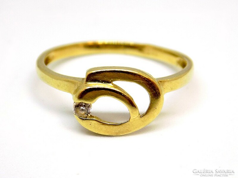 Köves arany gyűrű (ZAL-Au117918)
