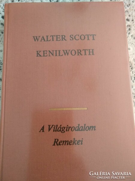 Scott: Kenilworth, Alkudható