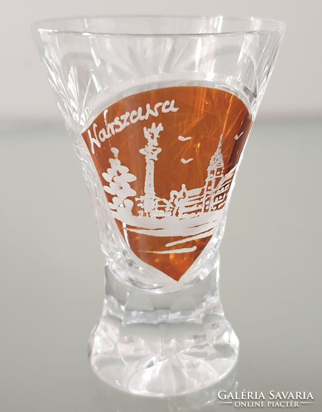 Polished souvenir cup 8 cm