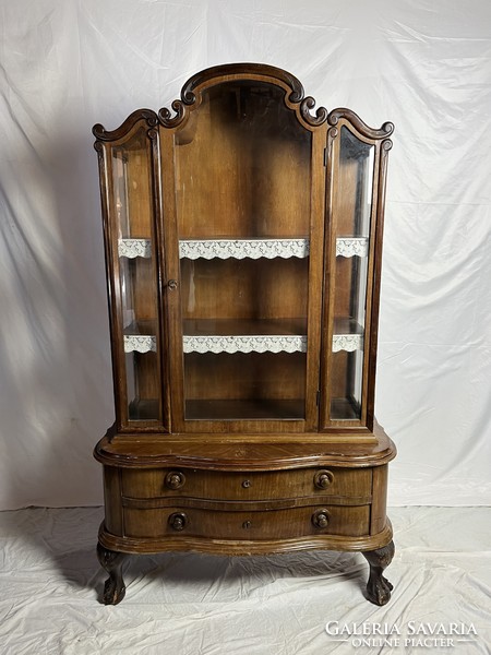 Antique chippendale display case