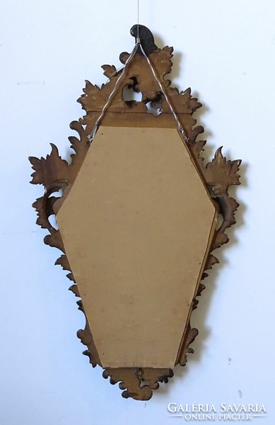 1N320 Antik ovális florentin tükör 134 x 76.5 cm