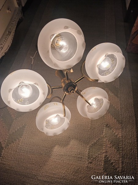 Orion copper chandelier, ceiling lamp negotiable