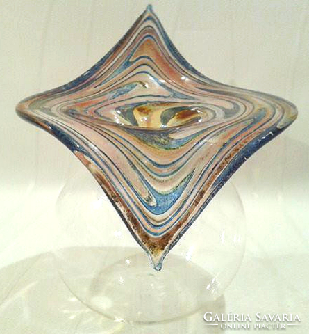 Antique artistic breath thin glass vase 10.5 Cm