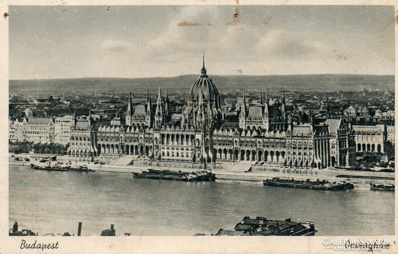 BP - 037 "Budapest - Te csodás" a 30-40-es évekből ---Országház
