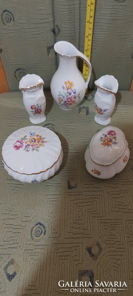 NDK porcelán bonbonier/ékszertartó