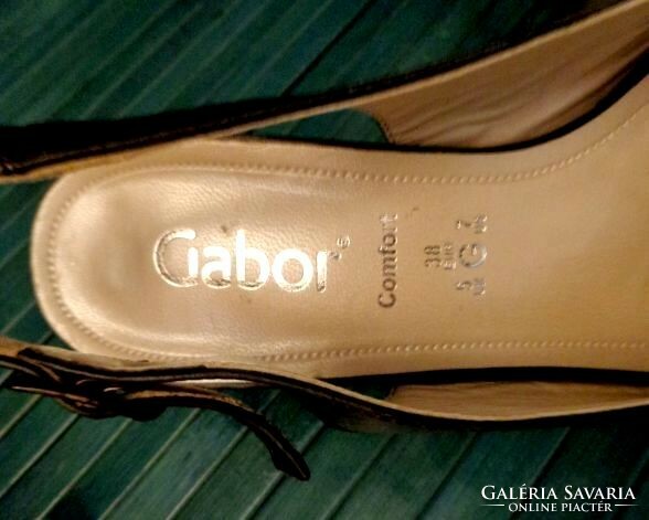 GABOR Comfort 38 női  bőr szandál cipő ÚJ
