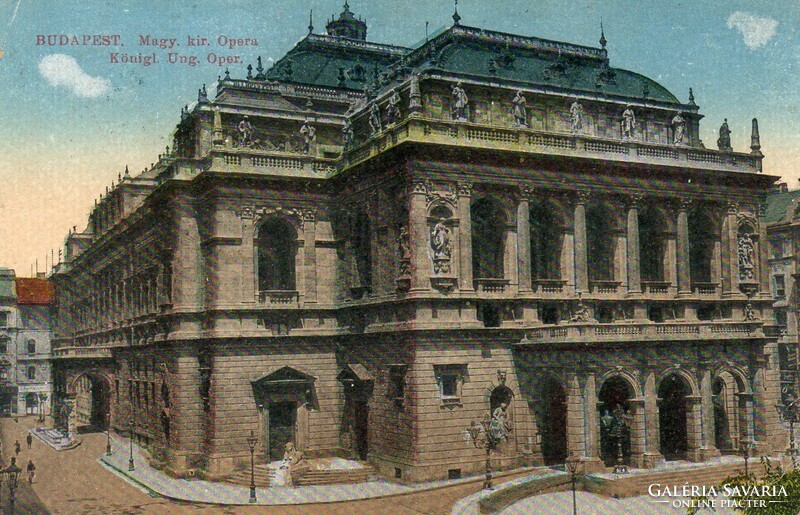 BP - 036 "Budapest - Te csodás"  ---Magyar Királyi Operaház 1908