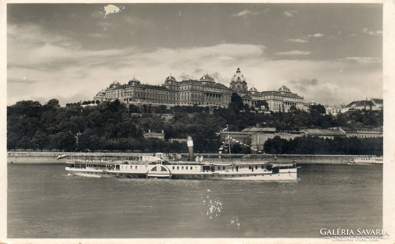 BP - 025 "Budapest - Te csodás" a 30-40-es évekből ---  Királyi vár (Sárai fotó)