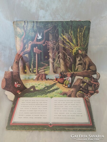 3D old storybook, Jancsi and Juliska- Kubasta