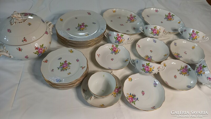 Herend tableware hbc pattern (herend bouquet cornélia)