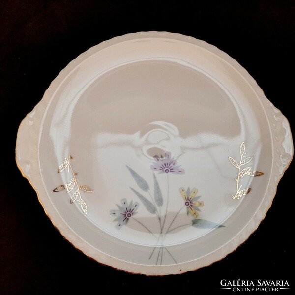Thun Czechoslovak porcelain cake plate, offering, 26.5 cm
