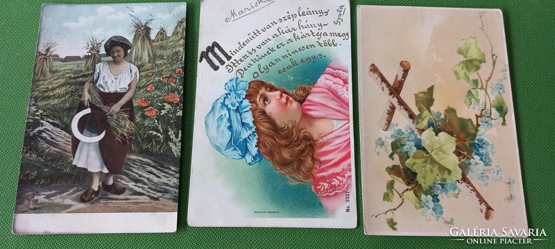 3 postcards