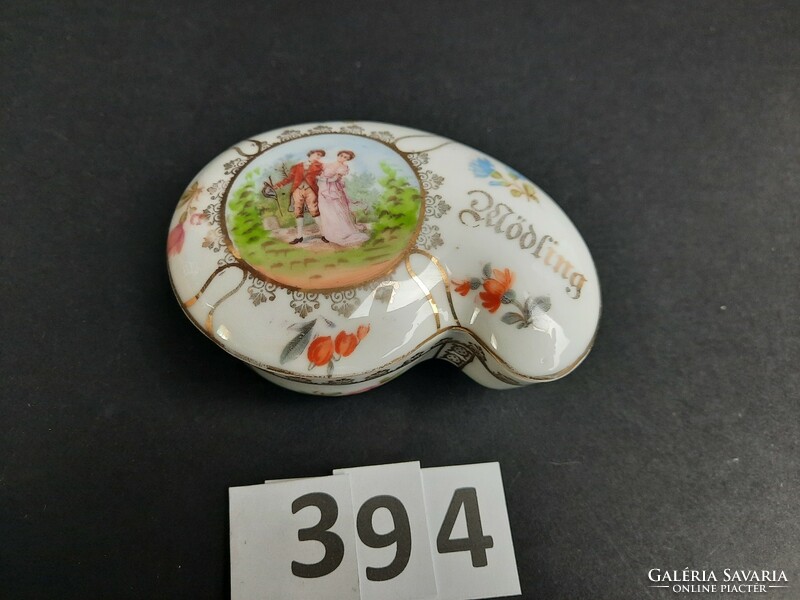 Jelenetes kis bonbonos - bombonier,  porcelán . /394/