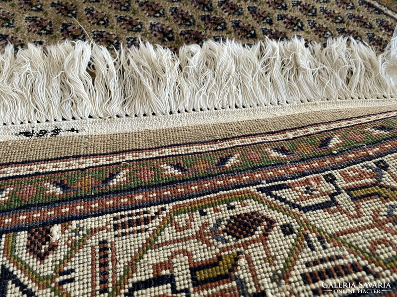 Mir iran perzsaszőnyeg mogyoró színű