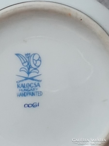 Porcelain coffee set from Kalocsa