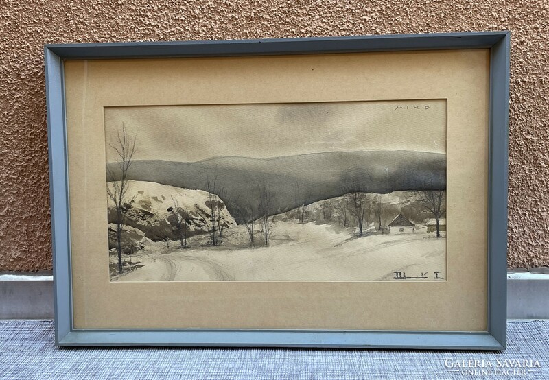 Louis Dobroszlav - snowy hills (gallery)