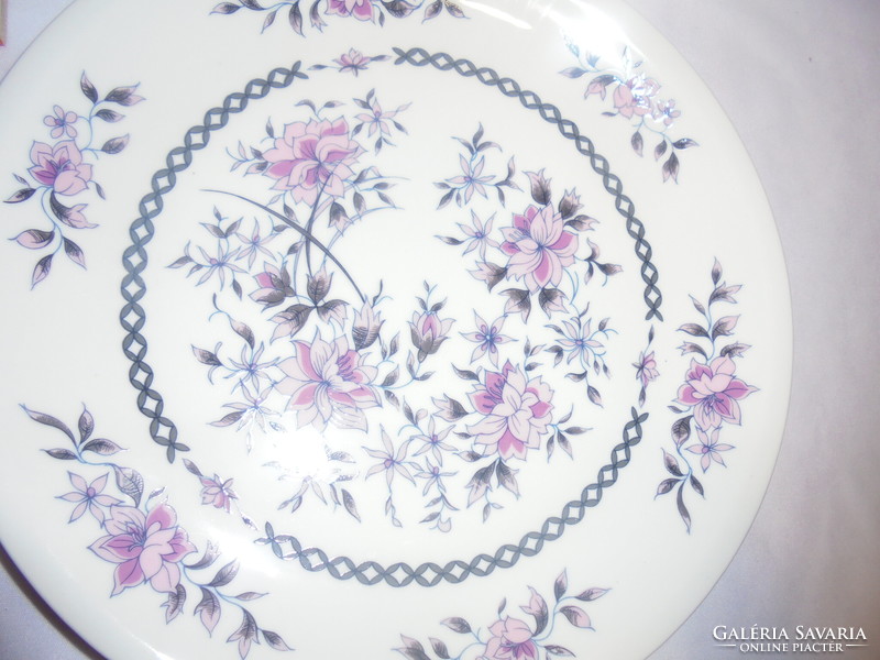 Alföldi porcelain wall plate - purple floral