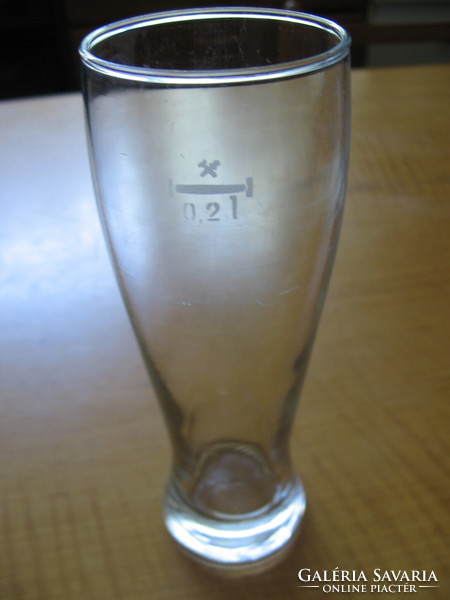 Old standard glass 0.2 l