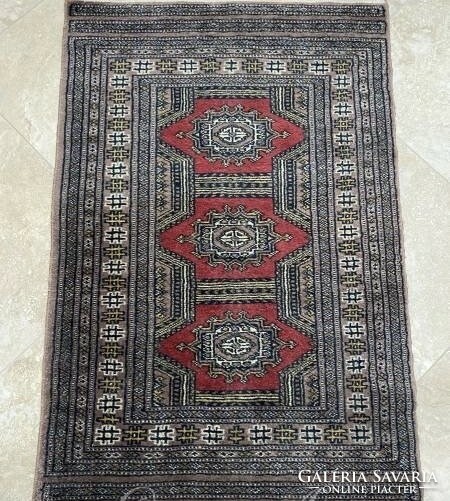 SZ459 Pakistan Bokhara 2ply szőnyeg 102x60