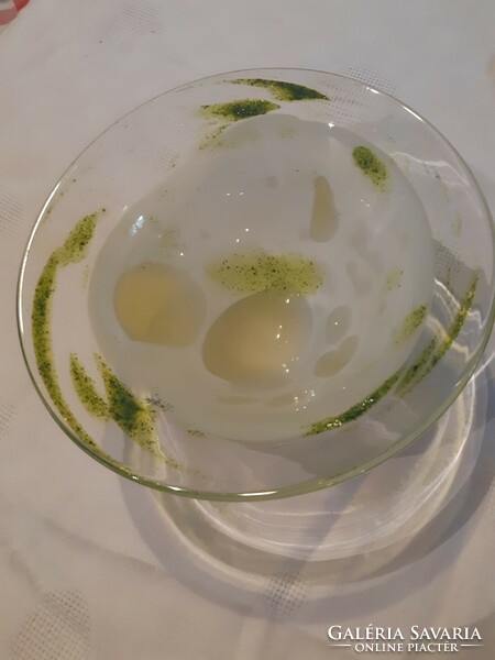 Art deco glass bowl