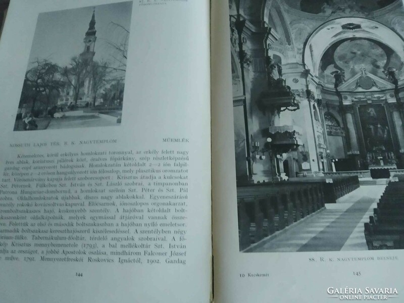 Géza Entz, Kecskemét, cityscapes-monuments, 1961