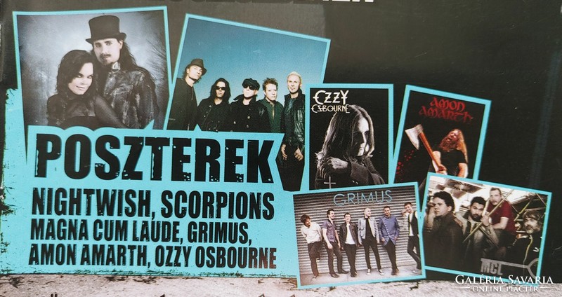 Rockinform magazin 11/12 Korn Scorpions Nightwish Ozzy Amarath Grimus Magna Kopaszkutya Junkies Tank