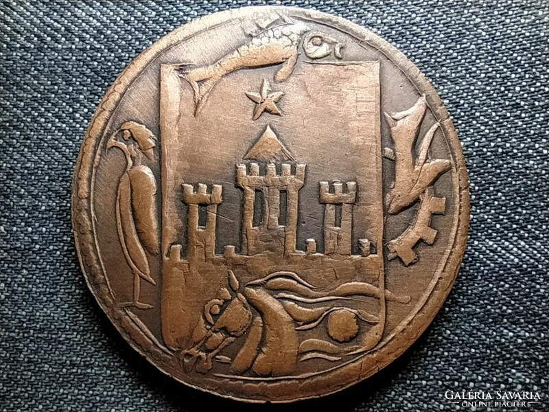Mée Székesfehérvár group commemorative medal of Székesfehérvár and its sister cities 1984 (id48305)
