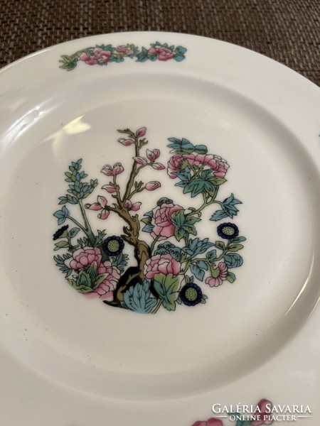 Royal Doulton ‘Indian tree’ mintás angol porcelán tányér. Hibátlan, tükörfényes darab.