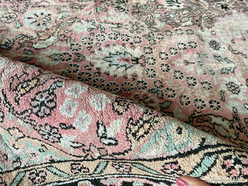 Cashmere 100% silk carpet 180x110 cm
