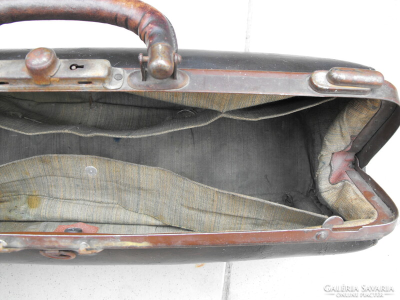 Antik orvosi táska, jó régi
