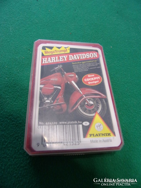 HARLEY DAVIDSON Technikai játék kártya
