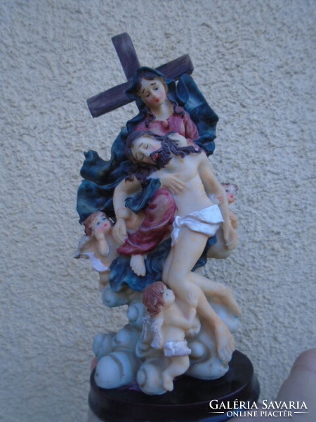 Jesus 4-figure wonderful figure showcase decoration flawless piece 23 cm high﻿