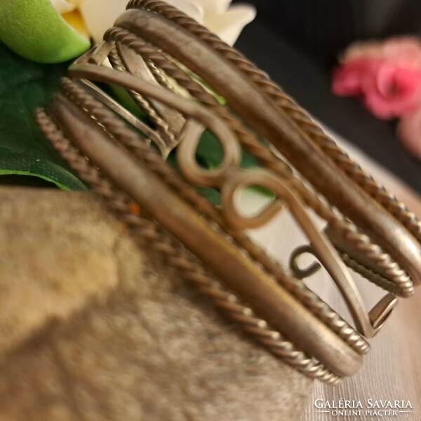 Silver-plated craftsman bracelet 2 cm